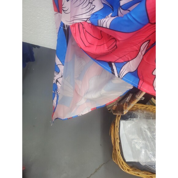 Fashion Space Maxi Dress Size Large, Blue and Pink - Picture 7 of 9